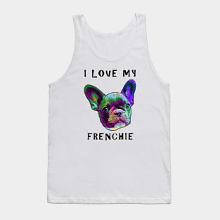 I Love My Frenchie Tank Top